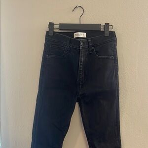 Abercrombie and fitch black jeans